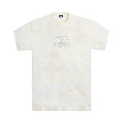 Pre-owned Kith Cowboy Classic Logo Vintage Tee 'sandrift' | Cream | Men's Size L In White