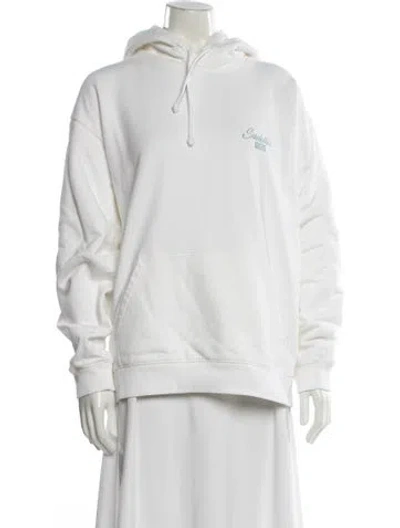 Pre-owned Kith Crew Neck Long Sleeve Hoodie In Neutral