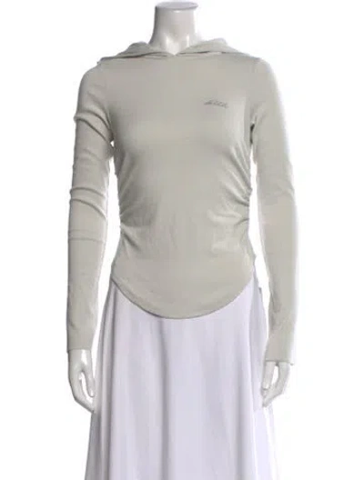 Pre-owned Kith Crew Neck Long Sleeve Hoodie W/ Tags In Gray