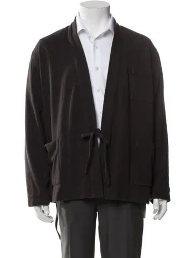 Pre-owned Kith Crew Neck Long Sleeve Sweatshirt In Black