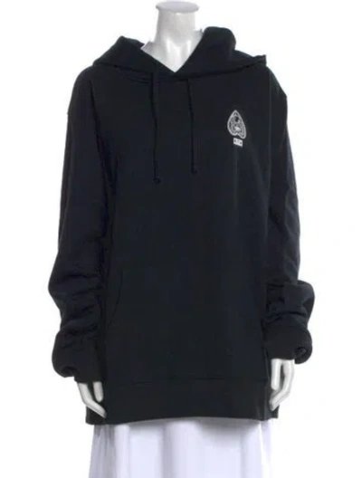 Pre-owned Kith Crew Neck Long Sleeve Sweatshirt W/ Tags In Black