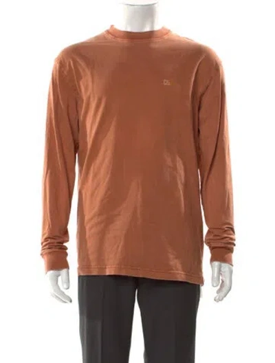 Pre-owned Kith Crew Neck Long Sleeve T-shirt In Neutral