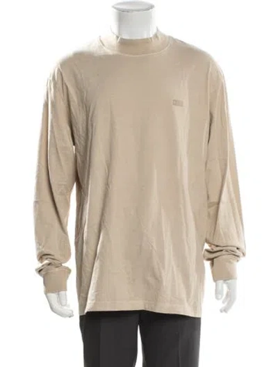 Pre-owned Kith Crew Neck Long Sleeve T-shirt In Neutral