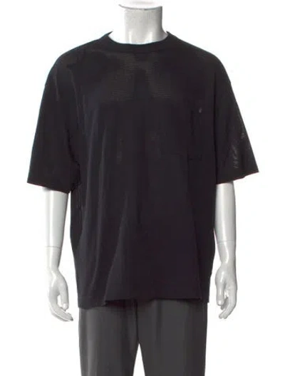 Pre-owned Kith Crew Neck Short Sleeve T-shirt In Black