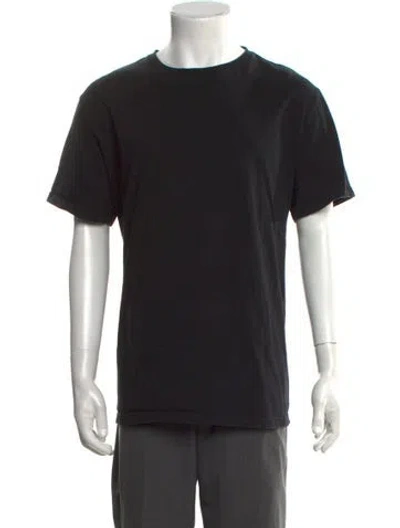 Pre-owned Kith Crew Neck Short Sleeve T-shirt In Black