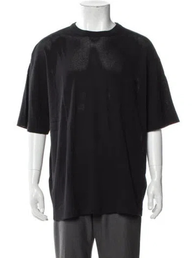 Pre-owned Kith Crew Neck Short Sleeve T-shirt In Black