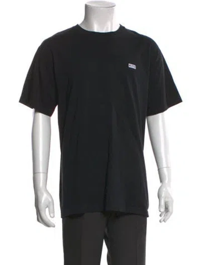 Pre-owned Kith Crew Neck Short Sleeve T-shirt In Black