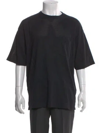 Pre-owned Kith Crew Neck Short Sleeve T-shirt In Black
