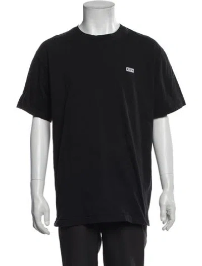 Pre-owned Kith Crew Neck Short Sleeve T-shirt In Black