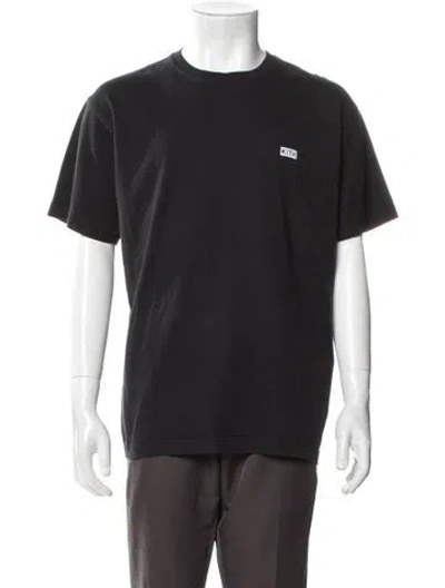 Pre-owned Kith Crew Neck Short Sleeve T-shirt In Black