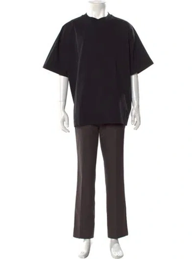 Pre-owned Kith Crew Neck Short Sleeve T-shirt In Black