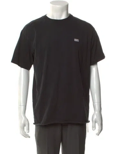 Pre-owned Kith Crew Neck Short Sleeve T-shirt In Black