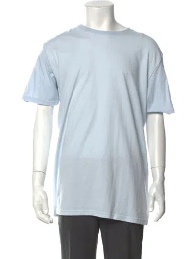 Pre-owned Kith Crew Neck Short Sleeve T-shirt In Blue