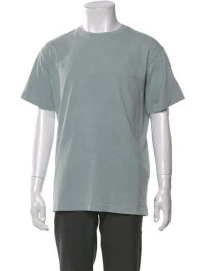 Pre-owned Kith Crew Neck Short Sleeve T-shirt In Blue