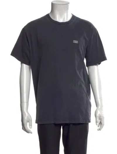 Pre-owned Kith Crew Neck Short Sleeve T-shirt In Blue