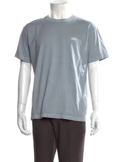 Pre-owned Kith Crew Neck Short Sleeve T-shirt In Blue