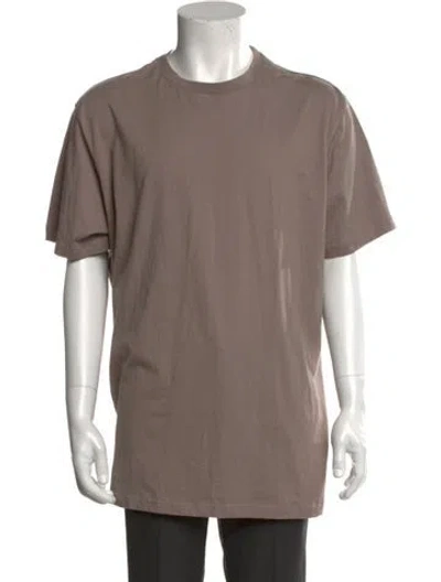 Pre-owned Kith Crew Neck Short Sleeve T-shirt In Brown
