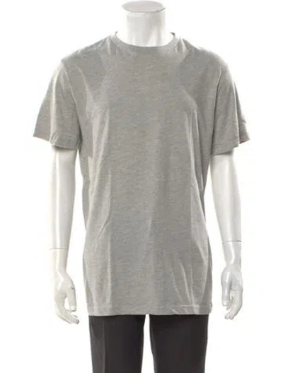 Pre-owned Kith Crew Neck Short Sleeve T-shirt In Gray