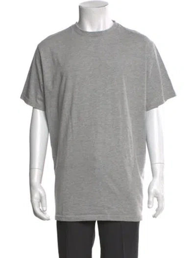 Pre-owned Kith Crew Neck Short Sleeve T-shirt In Gray