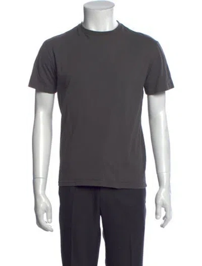 Pre-owned Kith Crew Neck Short Sleeve T-shirt In Gray