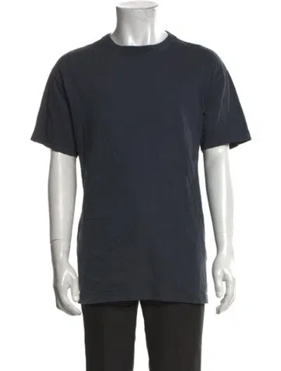 Pre-owned Kith Crew Neck Short Sleeve T-shirt In Gray