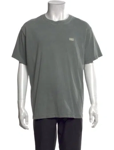 Pre-owned Kith Crew Neck Short Sleeve T-shirt In Gray