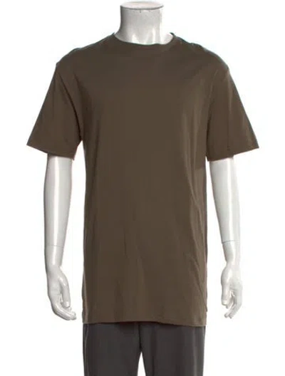 Pre-owned Kith Crew Neck Short Sleeve T-shirt In Green