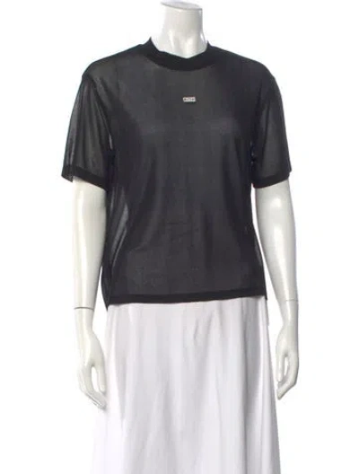 Pre-owned Kith Crew Neck Short Sleeve T-shirt In Grey