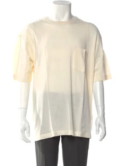 Pre-owned Kith Crew Neck Short Sleeve T-shirt In Neutral