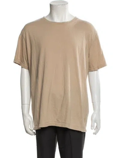 Pre-owned Kith Crew Neck Short Sleeve T-shirt In Neutral