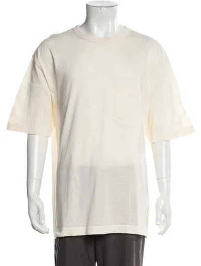 Pre-owned Kith Crew Neck Short Sleeve T-shirt In Neutral