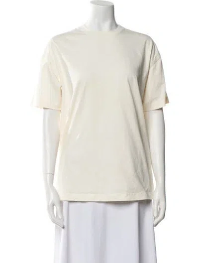 Pre-owned Kith Crew Neck Short Sleeve T-shirt In Neutral