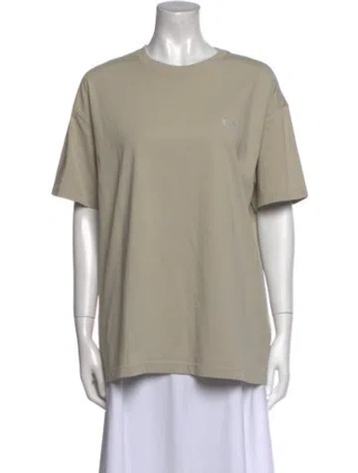 Pre-owned Kith Crew Neck Short Sleeve T-shirt In Neutral