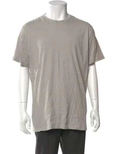 Pre-owned Kith Crew Neck Short Sleeve T-shirt In Neutral