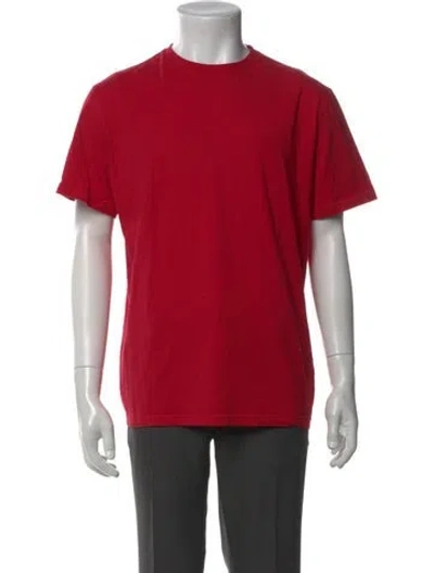 Pre-owned Kith Crew Neck Short Sleeve T-shirt In Red