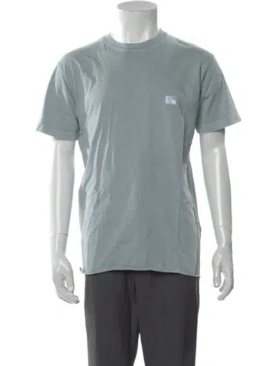 Pre-owned Kith Crew Neck Short Sleeve T-shirt W/ Tags In Blue