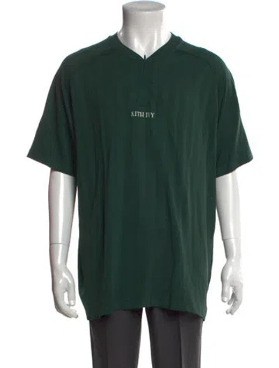 Pre-owned Kith Crew Neck Short Sleeve T-shirt W/ Tags In Green