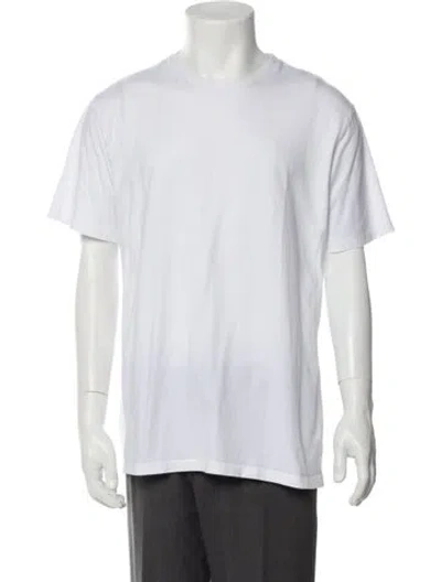 Pre-owned Kith Crew Neck Short Sleeve T-shirt In White