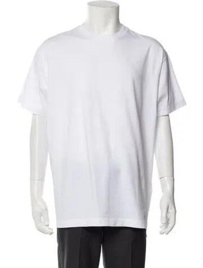 Pre-owned Kith Crew Neck Short Sleeve T-shirt In White