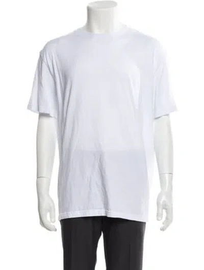 Pre-owned Kith Crew Neck Short Sleeve T-shirt In White