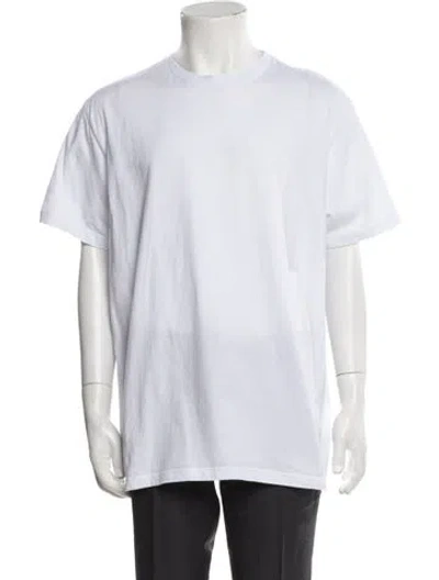 Pre-owned Kith Crew Neck Short Sleeve T-shirt In White