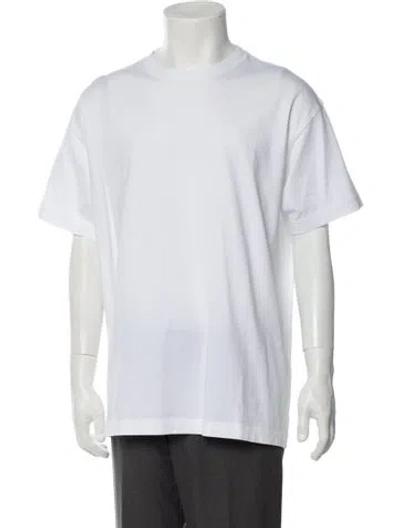 Pre-owned Kith Crew Neck Short Sleeve T-shirt In White