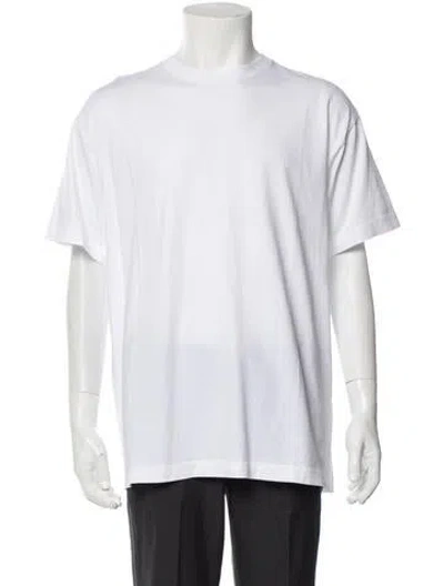 Pre-owned Kith Crew Neck Short Sleeve T-shirt In White