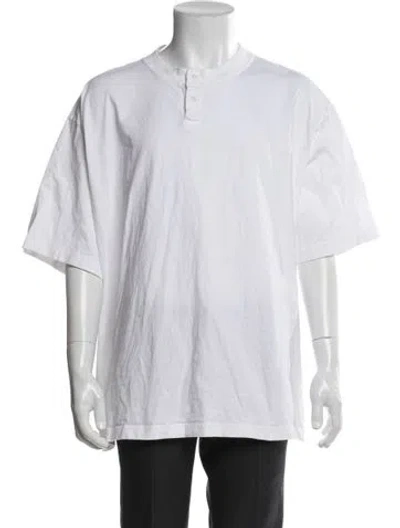 Pre-owned Kith Crew Neck Short Sleeve T-shirt In White