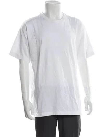 Pre-owned Kith Crew Neck Short Sleeve T-shirt In White