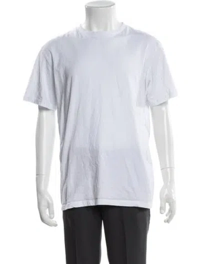 Pre-owned Kith Crew Neck Short Sleeve T-shirt In White