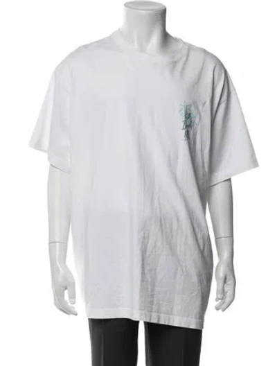 Pre-owned Kith Crew Neck Short Sleeve T-shirt In White