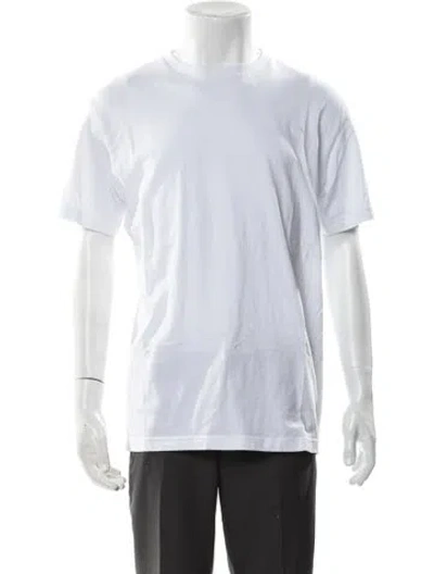 Pre-owned Kith Crew Neck Short Sleeve T-shirt In White