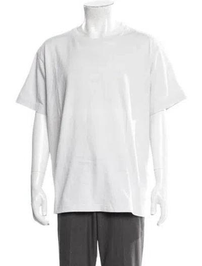 Pre-owned Kith Crew Neck Short Sleeve T-shirt In White