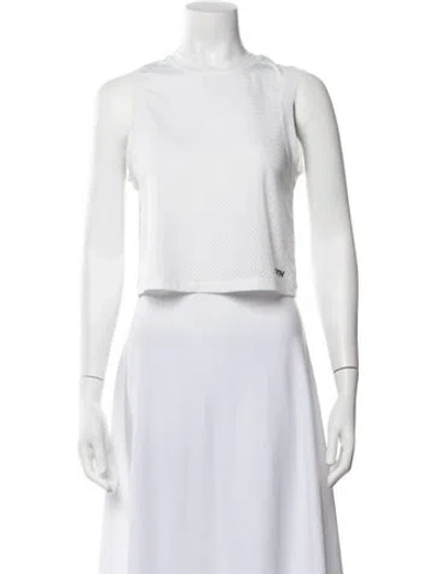 Pre-owned Kith Crew Neck Sleeveless Top In White